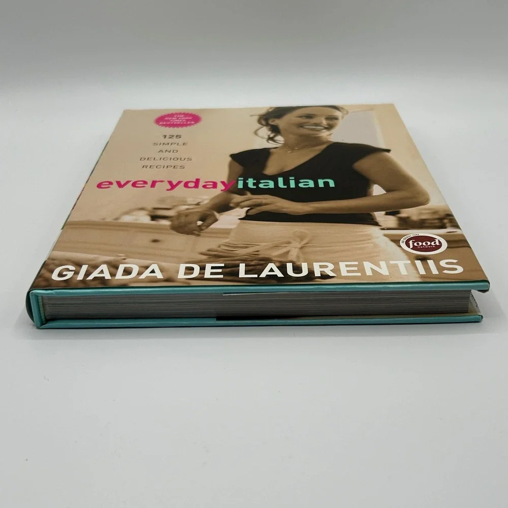 Everyday Italian Giada‎ De Laurentiis 125 Simple Recipes Cookbook Hardcover